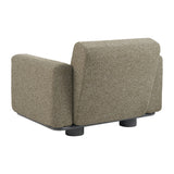 Bolster Fåtölj Antracit/Teddy Verde