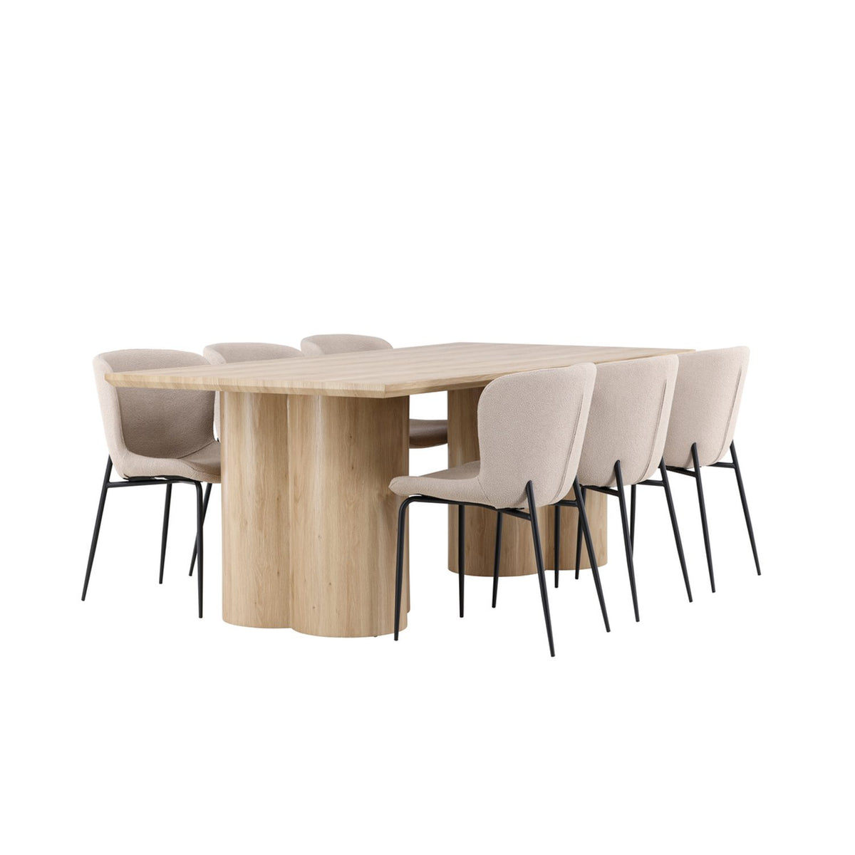 Olivia, Modesto Rektangulär matgrupp