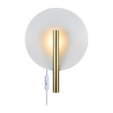Furiko Vägglampa Borstad Mässing
