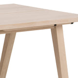 Arendal Matbord 75x200x95 cm Vitpigmenterad Ek