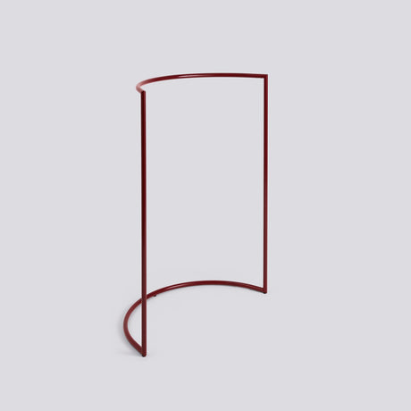 Colour Rack C-form 112 × 54,5 × 150 cm Klädställning Maroon red