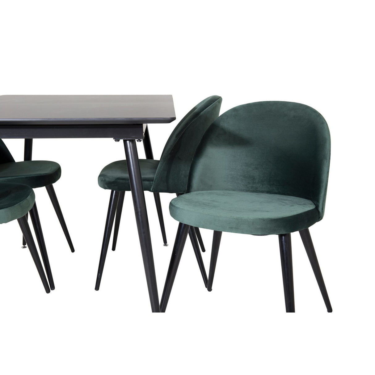 Silar, Velvet Rektangulär matgrupp