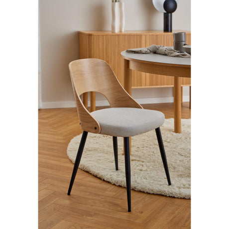 Dina Matstol Ek/beige