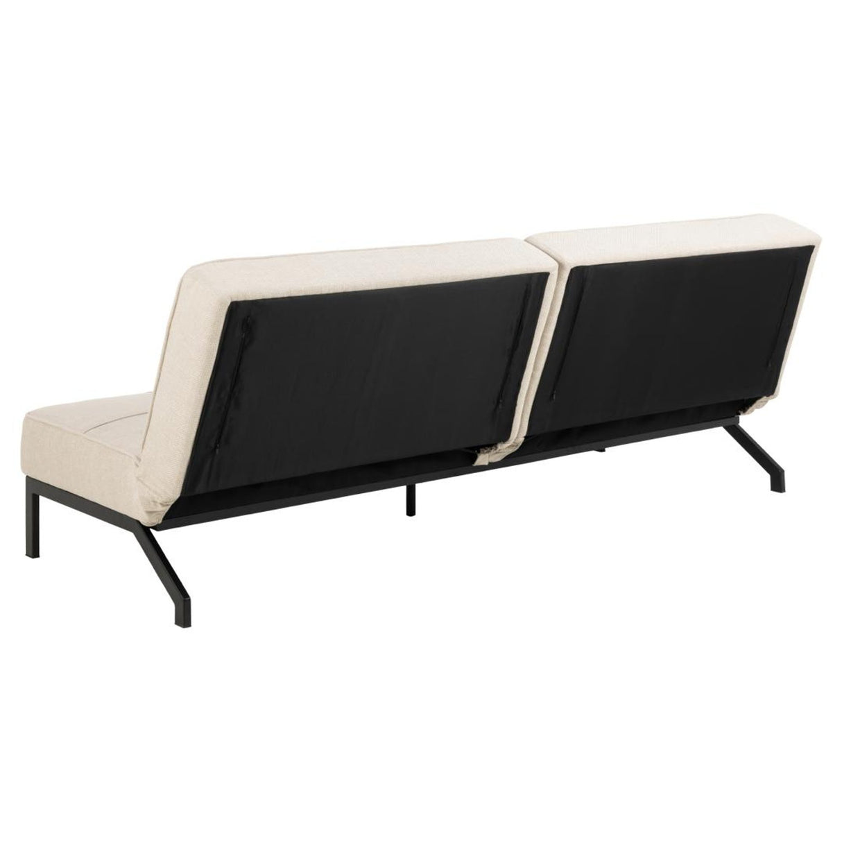 Perugia Bäddsoffa 87x198x95 cm Basel tyg Beige