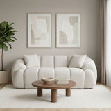 Octavio (199 x 70 x 80 cm) 2-sitssoffa Vit