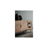 Olivia med Glasdörr & Belysning Sideboard