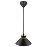 Dial Taklampa 25 cm, Svart