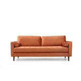 Rom (215 x 90 x 70 cm) 3-sitssoffa Orange