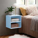 Charlotte Quadrant-vägghylla Himalayansk Blå