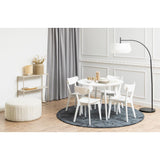Roxby Matbord 76x105x105 cm Vit