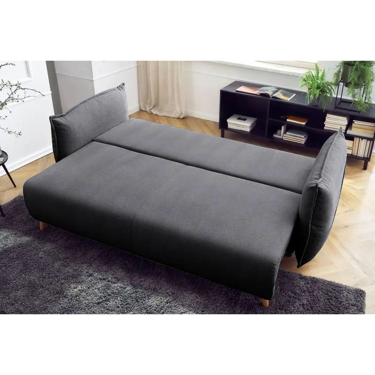 Eros 3-sits bäddsoffa Antracitgrå
