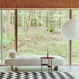 Quilton Lift 210 × 105 cm Dagbädd Bolgheri LGG60, ekfaner med vattenbaserad lack