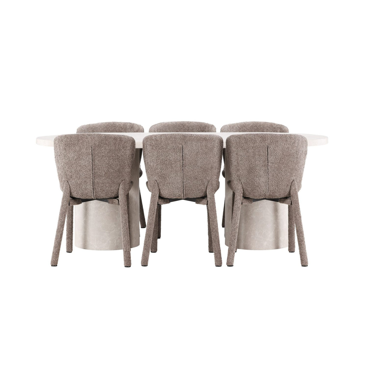 Narvik, Astoria Oval matgrupp Brun, Beige, 200 x 100