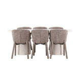 Narvik, Astoria Oval matgrupp Brun, Beige, 200 x 100