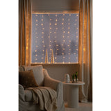 Gardin 140x120cm LED Ljusslinga Inomhus Varmvit