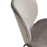 Cloud Stol Grey Velvet