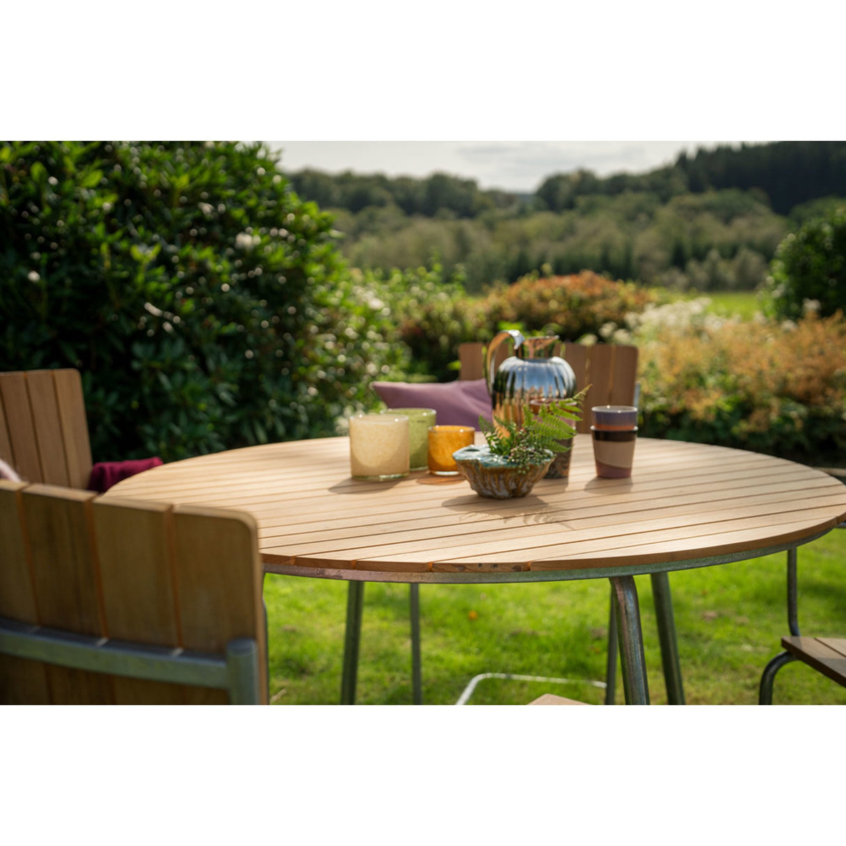 Sandhamn Utefåtölj Teak 4-pack