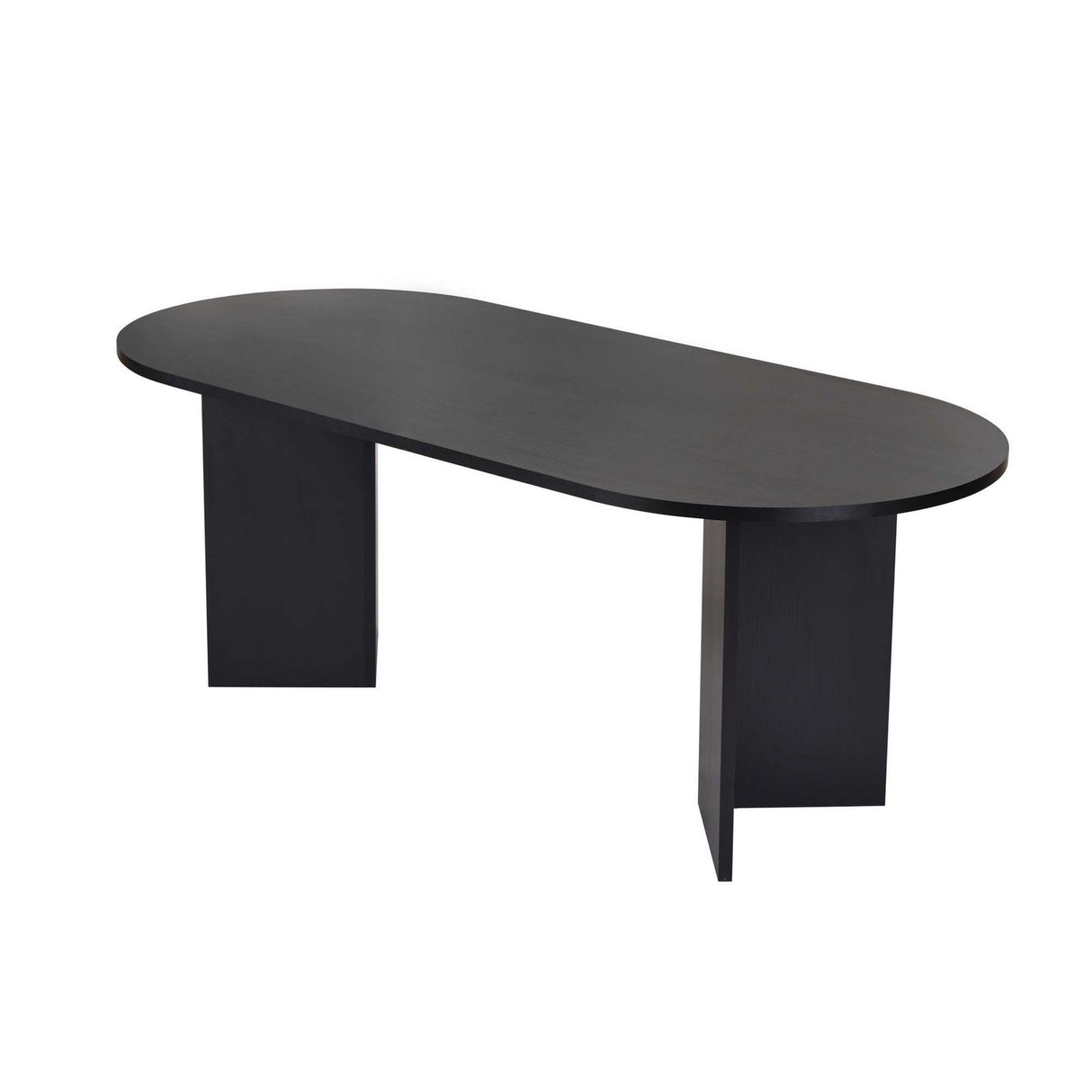 Sandy Matbord Wood Black