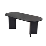 Sandy Matbord Wood Black