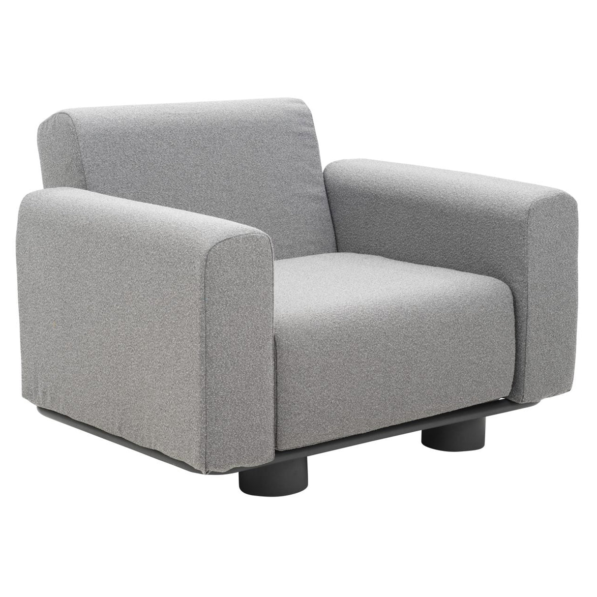 Bolster Fåtölj Antracit/Teddy Grey