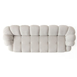 Octavio (268 x 70 x 80 cm) 4-sits soffa Vit