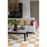 Square Matta Vit/Gul