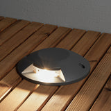 Mark/Deck LED Mörkgrå Spotlight Ute 5W, 1-vägs