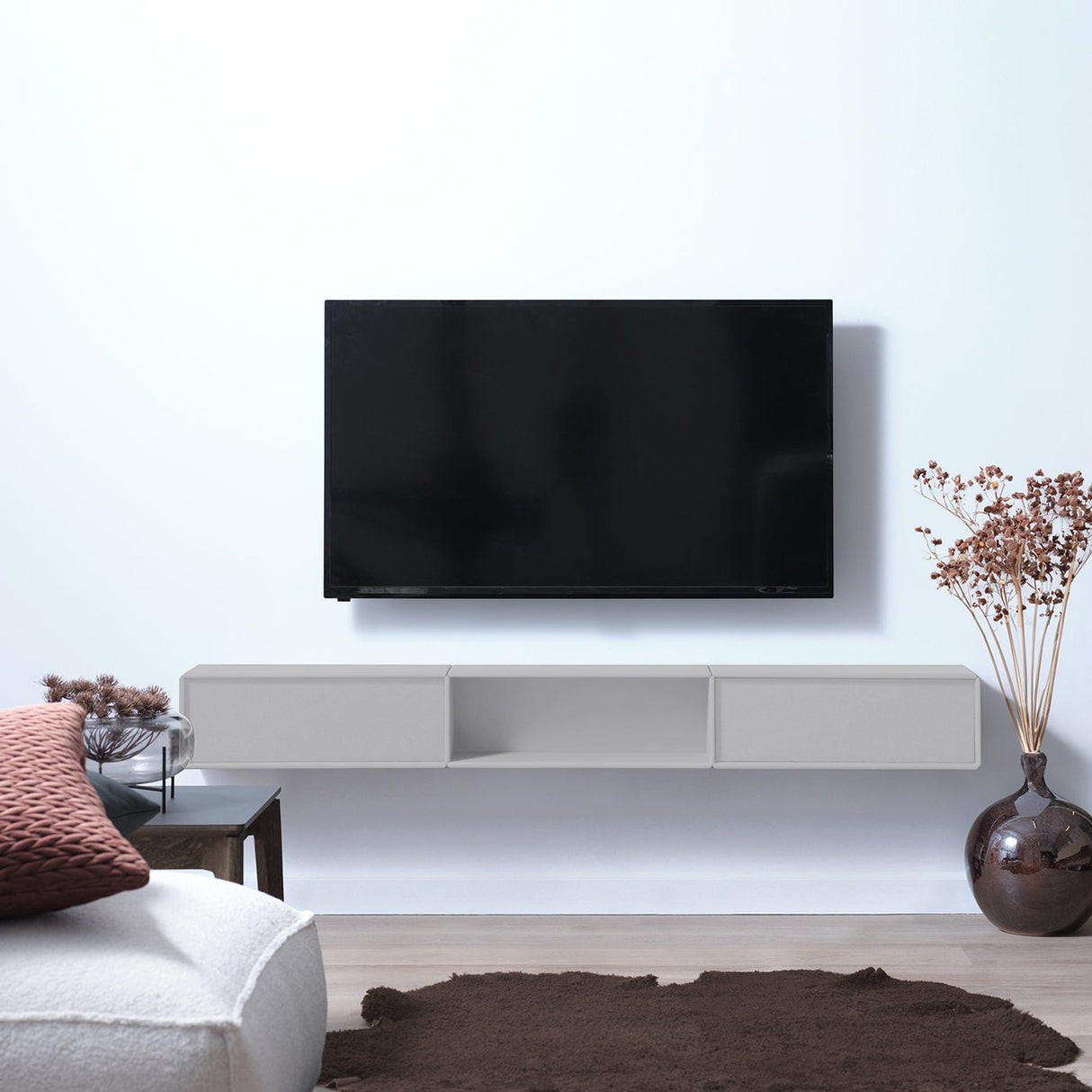 Tulsa Quadrant-skänk väggmonterad  Svamp