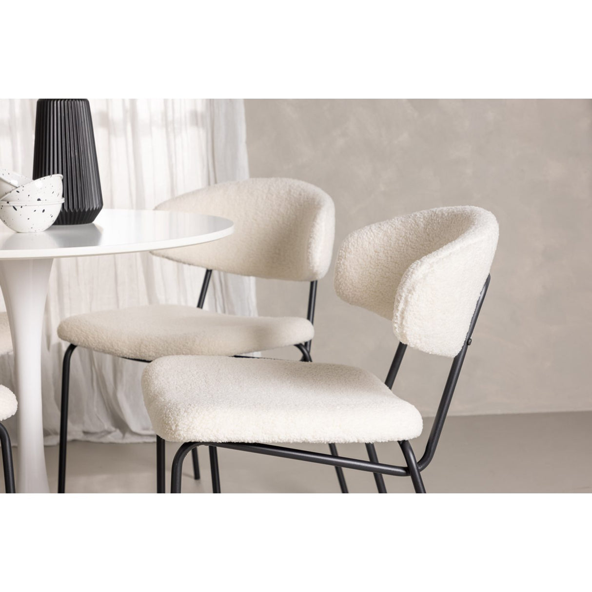 Hamden, Chico Rund matgrupp Vit, Vit, ⌀80