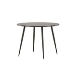 Plaza Runt matbord Svart, ⌀100