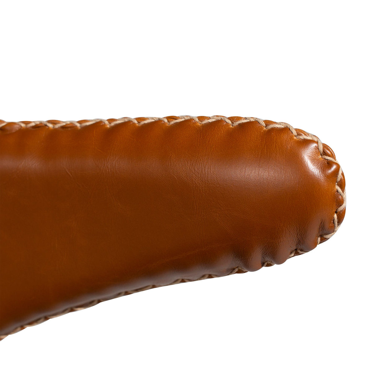 Dolphin Stol Vintage Light Brown Art.Leather, Black