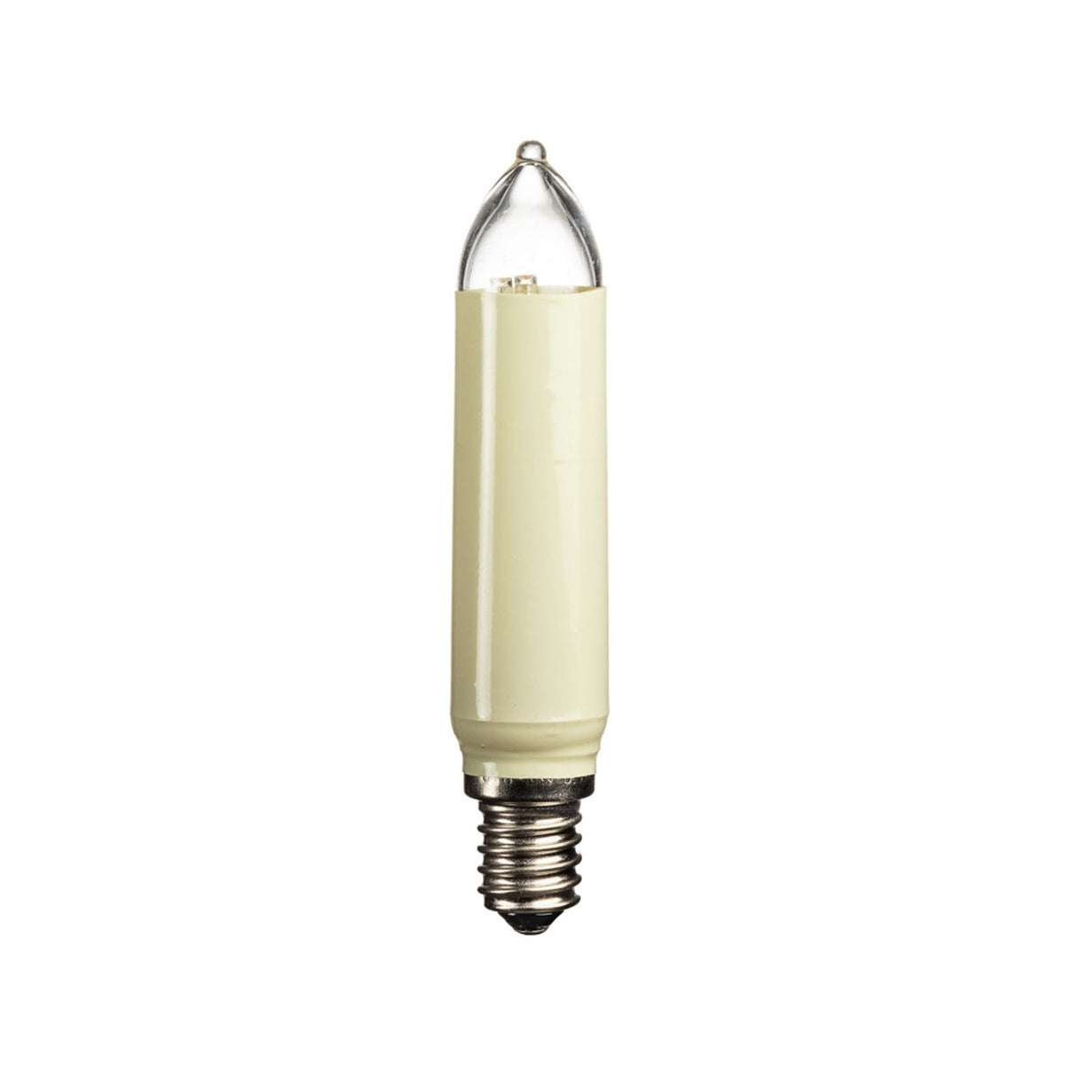 E14 DC LED Varmvit  9V 0,2W 2-pack Reservlampa Inne