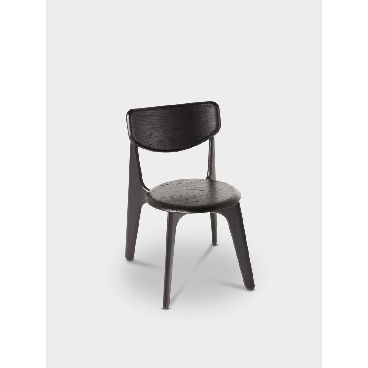 Slab Matstol Black