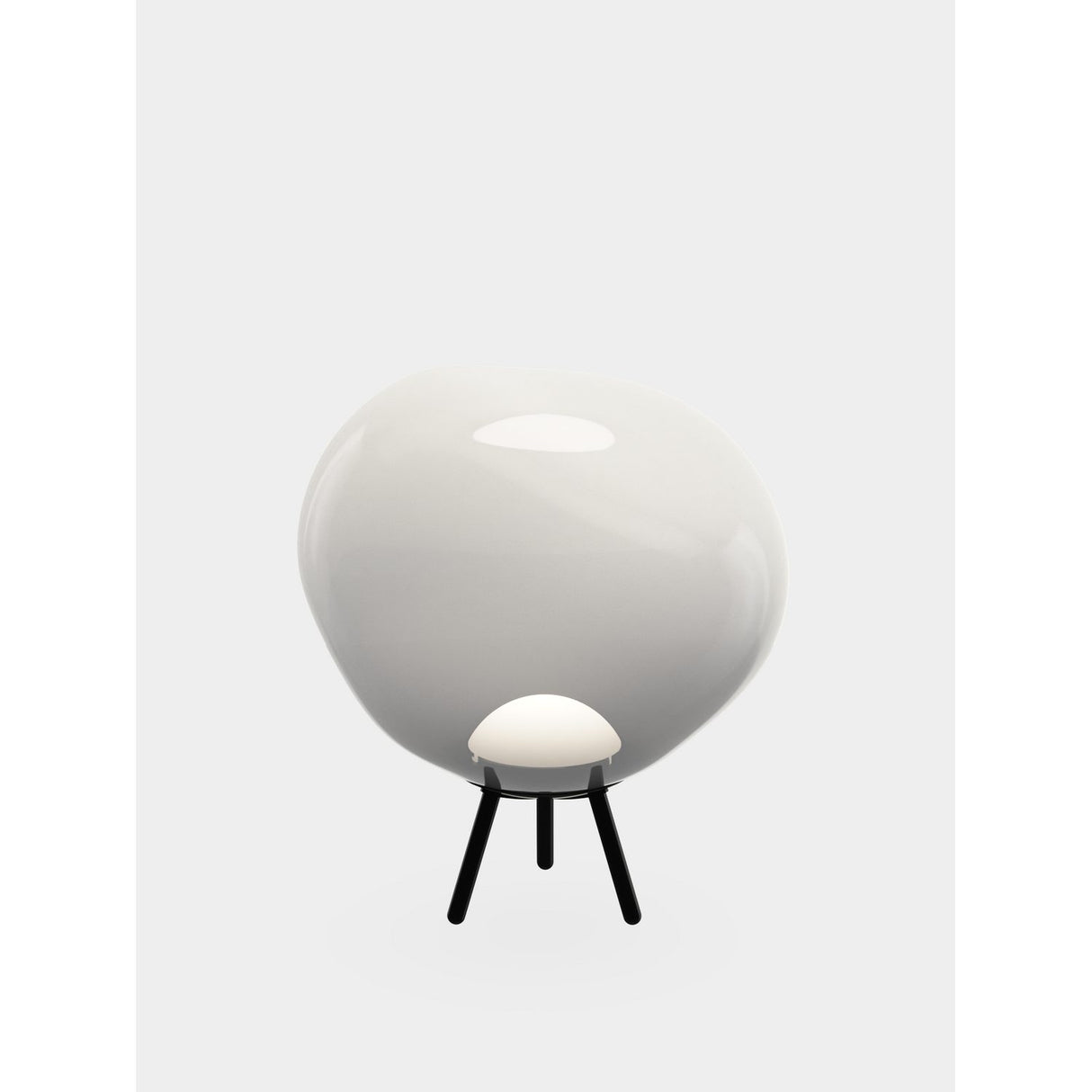 Melt Portabel lampa Opalescent/Black