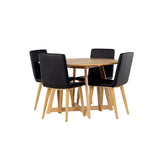 Yakidon, Today Rund matgrupp Svart, Natur, Brun, ⌀120