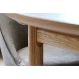 Garbo Matbord Rund 120 cm Naturlig Ek