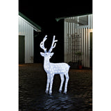 Ren akryl vita LED 130 cm Ljusdekoration Ute