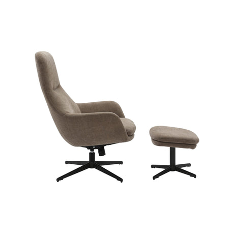 Princess Snurrfåtölj med Pall