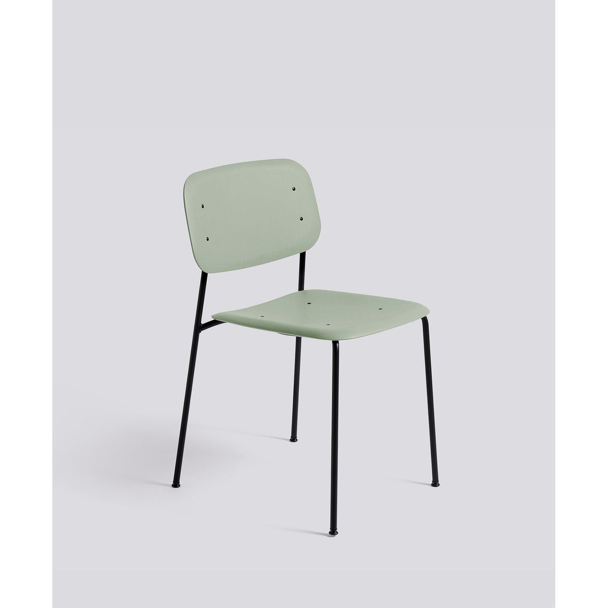 Soft Edge 40 Stol Dusty green – ekfaner med vattenbaserad lack