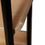 Friyay set om 6 med skrivbord Hylla Light Oak