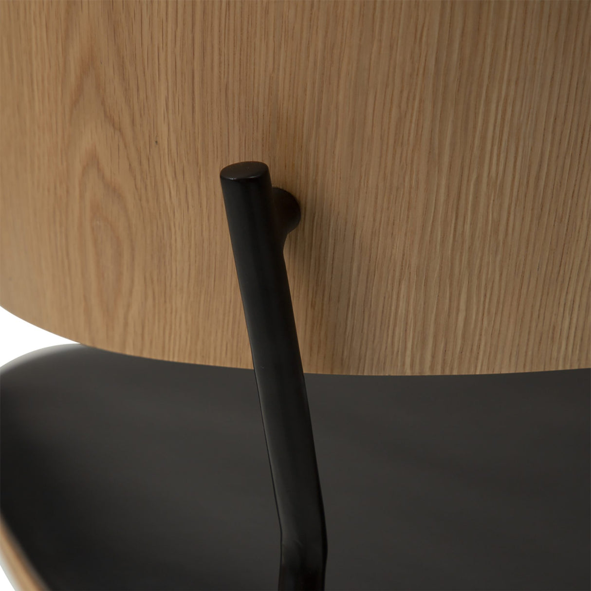 Crib Stol Vintage Black, Oak