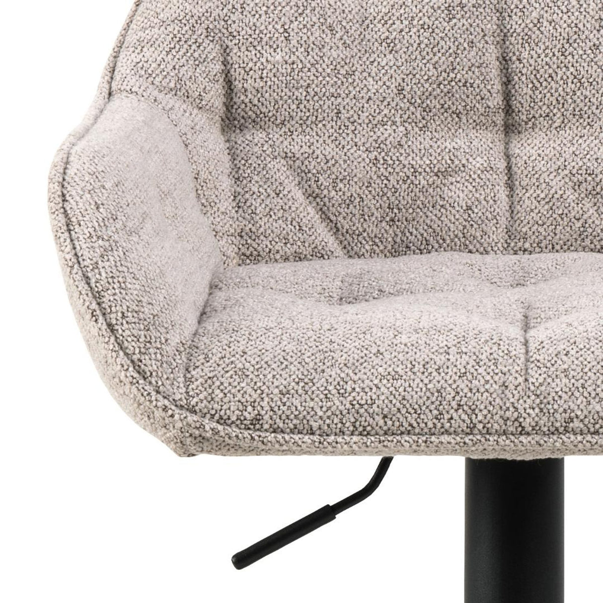 Toulon Barstol Trumpetbas Monza tyg Beige