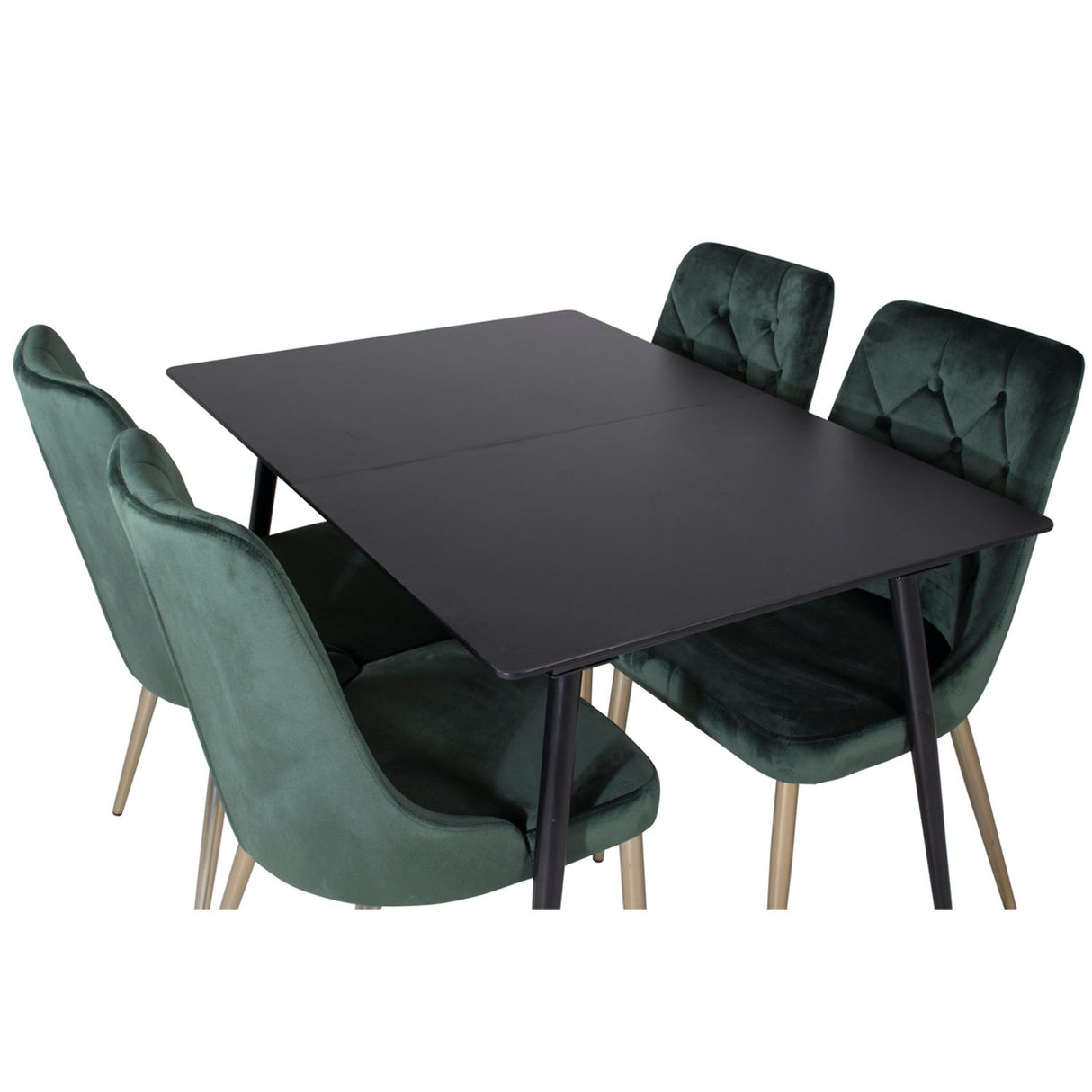 Silar, Velvet Deluxe Rektangulär matgrupp