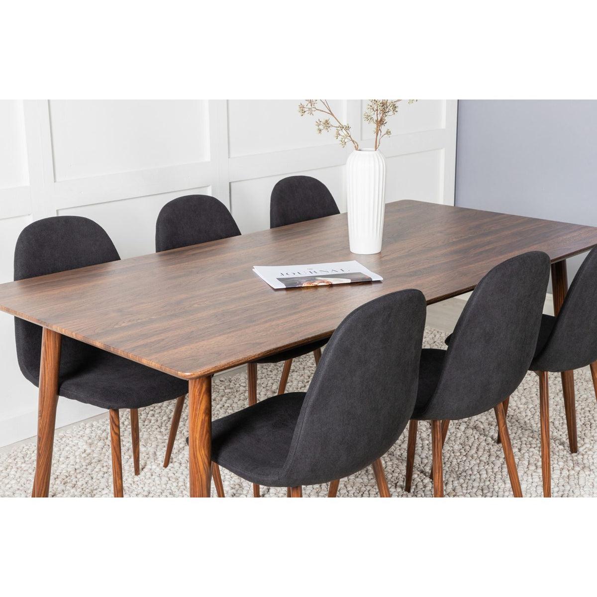 Rektangulär matgrupp