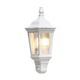 Firenze Sensor E27 Vägglampa Ute Vit