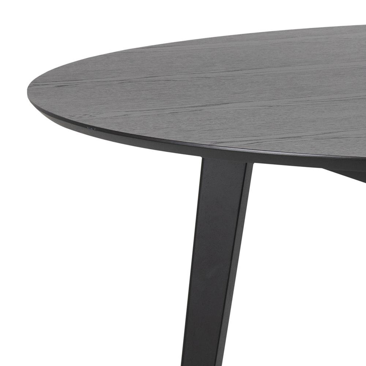 Roxby Matbord 76x140x140 cm Svart