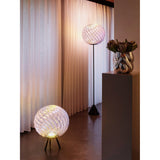 Whirl Portabel lampa Silver/Dichroic/Black