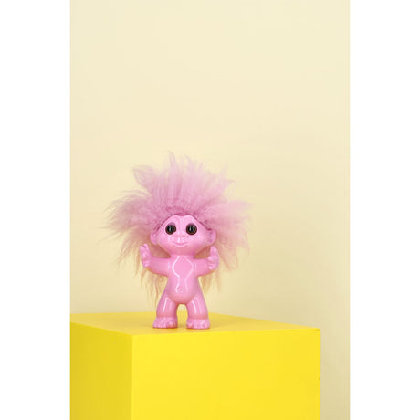 Lyckotroll Rosa, 9 cm