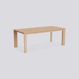 Chisel 30 rektangulärt L200 × B95 × H74 cm Matbord lackerad ekfaner, lackerad ek