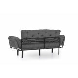 Gaborone Triple (185 x 85 x 70 cm) Grå 3-sitssoffbädd